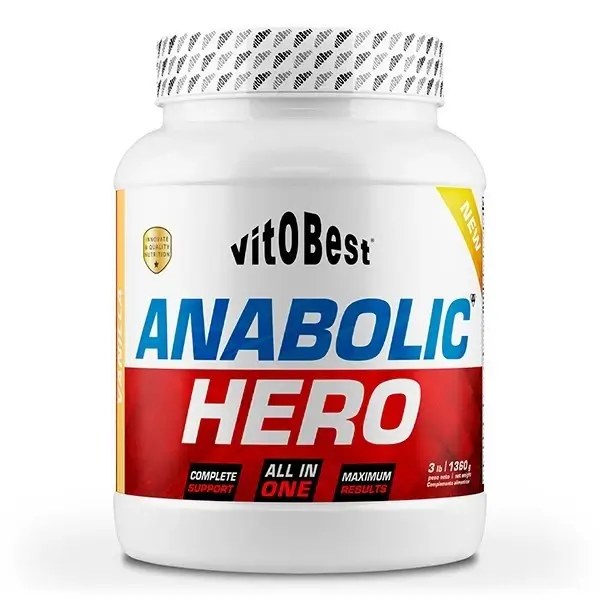 ANABOLIC HERO 3 lb VAINILLA