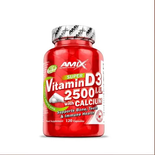 VITAMIN D3 2500 IU WITH CALCIUM 120 CAPS